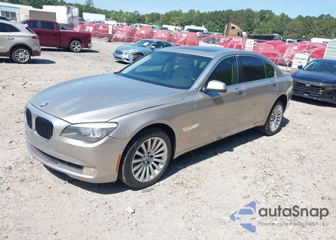 2009 BMW 750Li from USA, damaged, VIN WBAKB83509CY60997